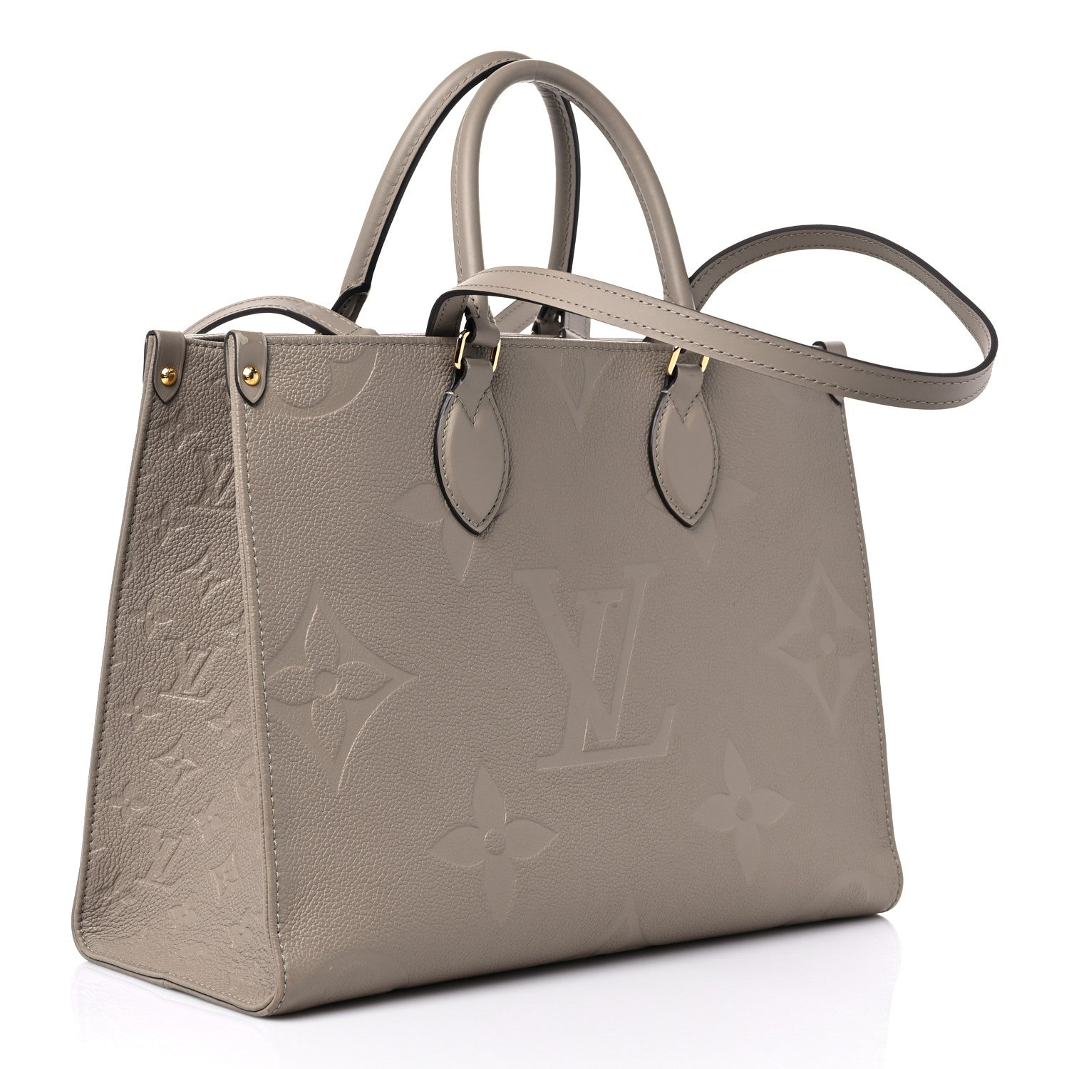 Louis Vuitton Empreinte Monogram Giant Onthego MM Tourterelle 3 of 18