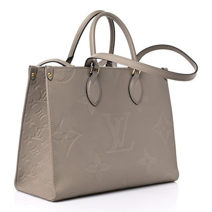 Louis Vuitton Empreinte Monogram Giant Onthego MM Tourterelle 3 of 18