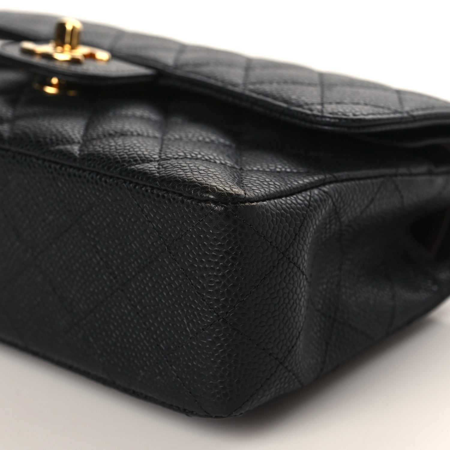 Chanel Caviar Quilted Small Double Flap Black 9 of 9