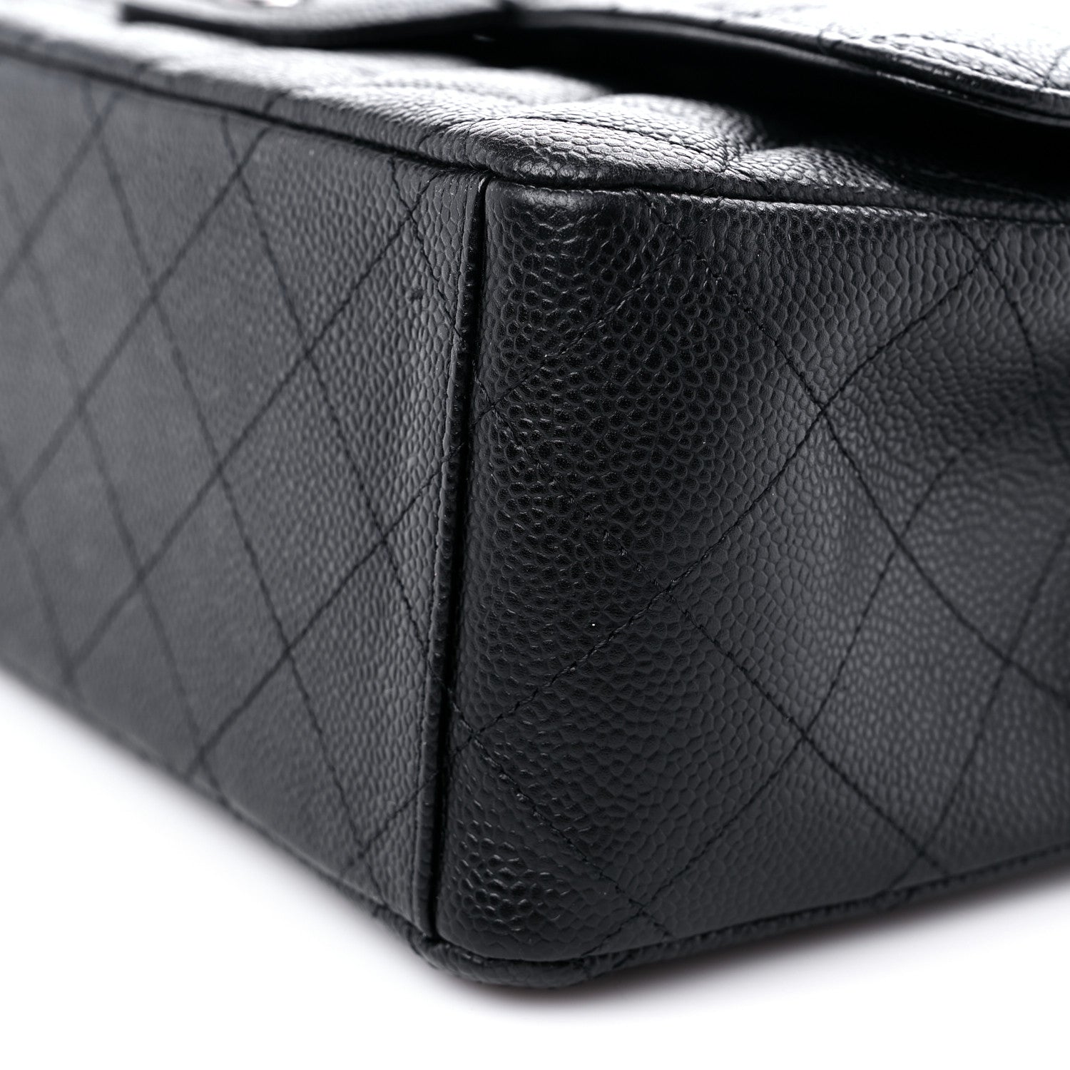 Chanel Caviar Quilted Maxi Double Flap Black 9 of 13