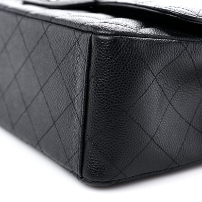 Chanel Caviar Quilted Maxi Double Flap Black 9 of 13