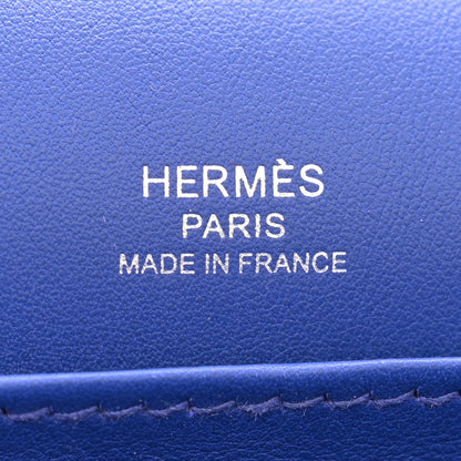 Hermes Chevre Mysore Geta Bleu Electrique 6 of 12