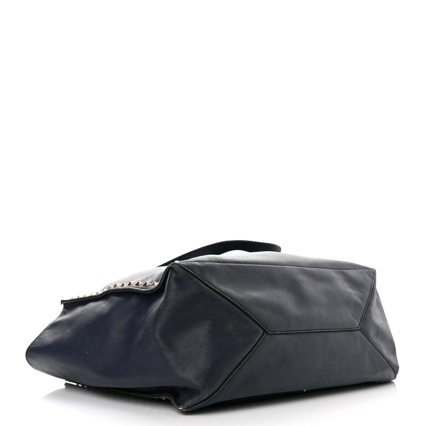 Nappa Medium Rockstud Soft Tote Marine