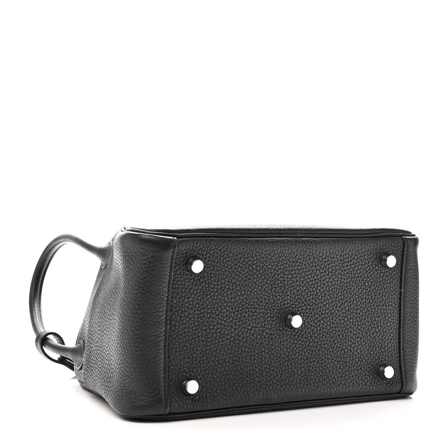 Hermes Taurillon Clemence Lindy 26 Black 4 of 10