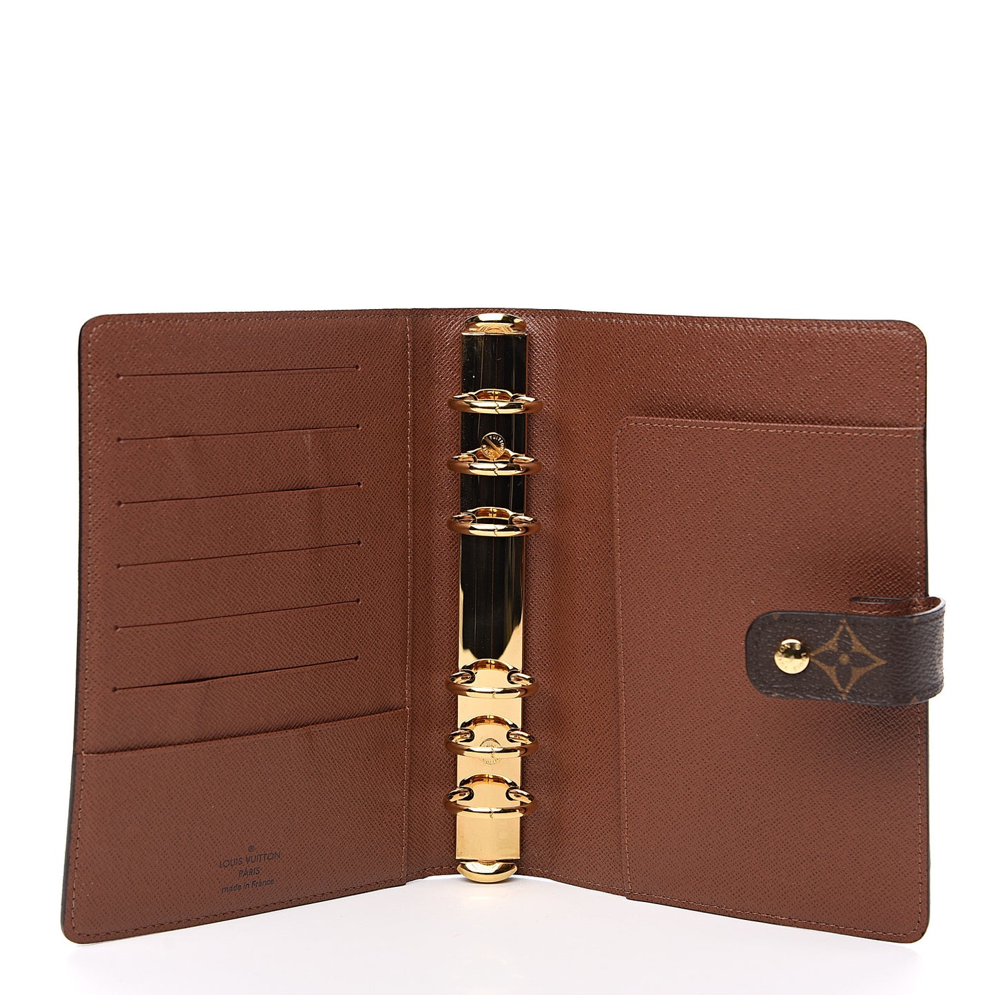 Monogram Medium Ring Agenda Cover