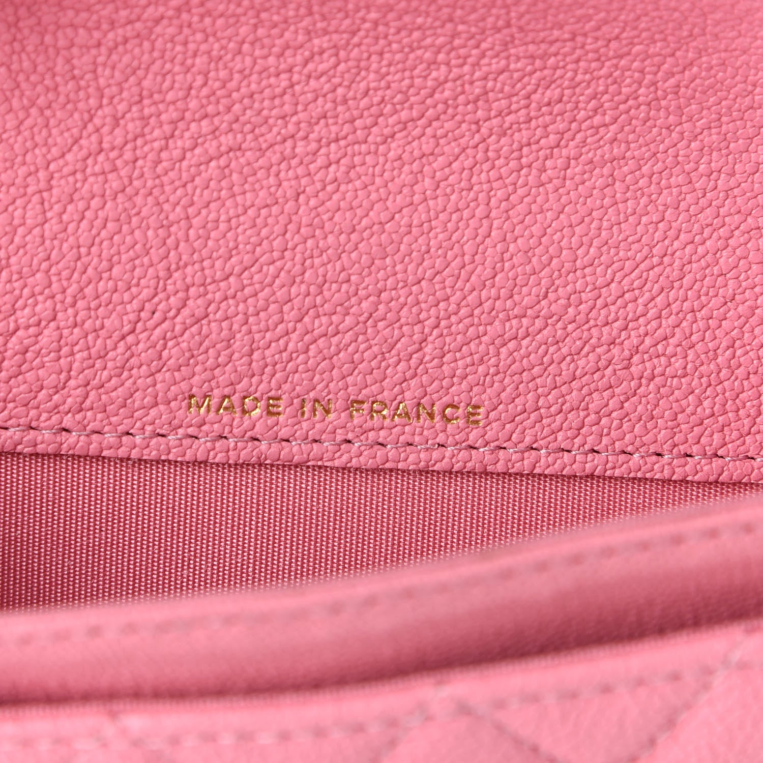 Chanel Caviar Quilted Boy Flap Card Holder Wallet Light Pink 7 of 9