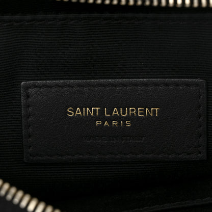 Saint Laurent Grain De Poudre Monogram Belt Bag Black 6 of 10