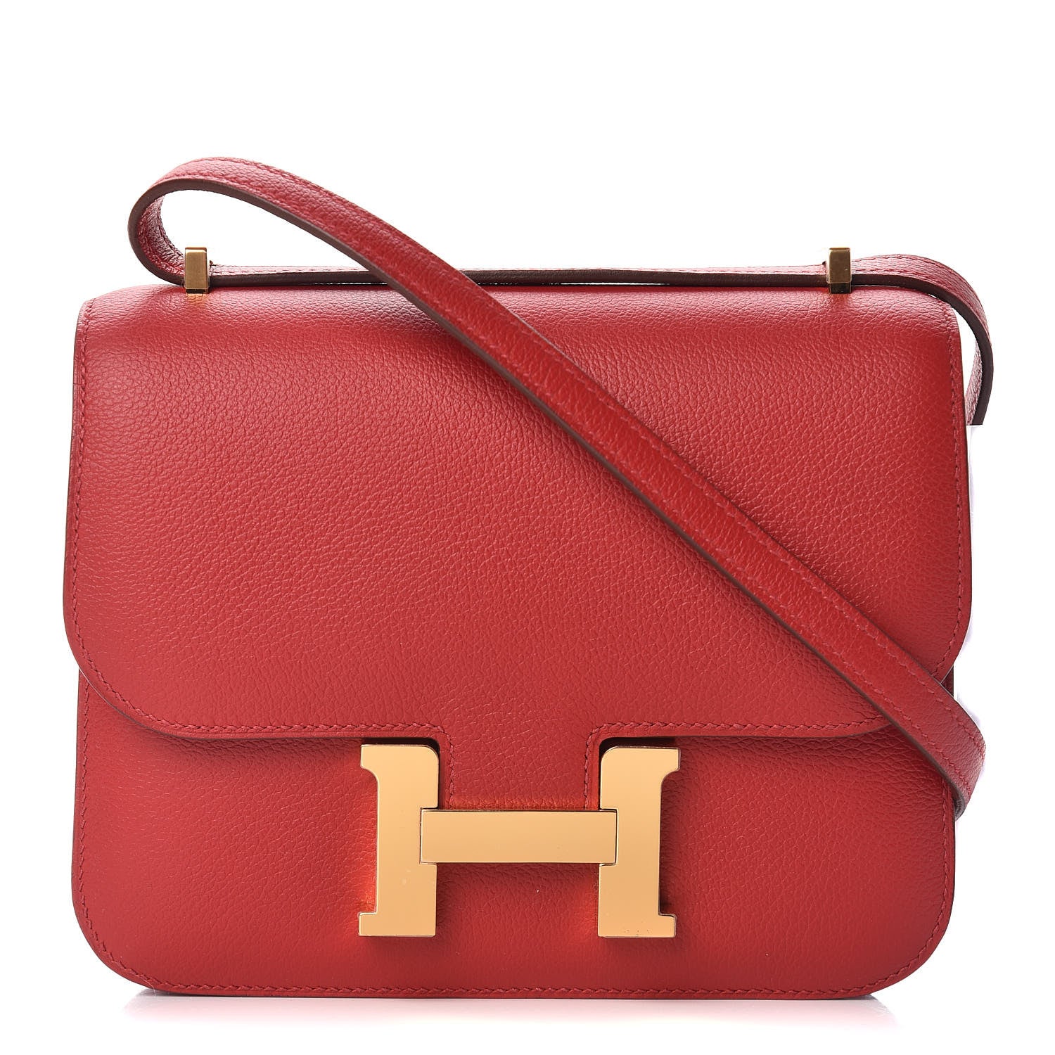 Hermes Evercolor Constance 18 Rouge Piment 1 of 17