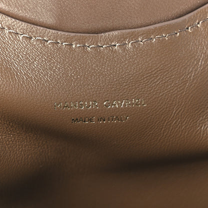 Mansur Gavriel Pony Hair Baci Bag Caramel Bambi Desert 6 of 9