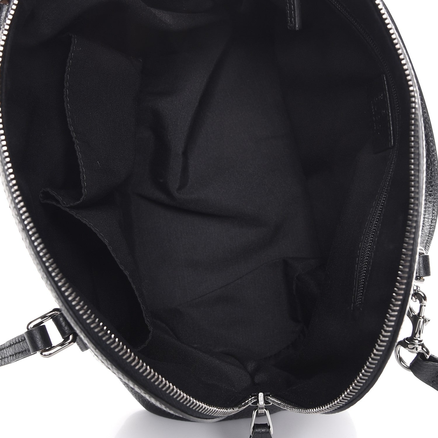 Gucci Calfskin Medium Dome Bag Black 6 of 8