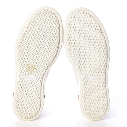 Hermes Calfskin Polo Sneakers 38.5 White 5 of 10