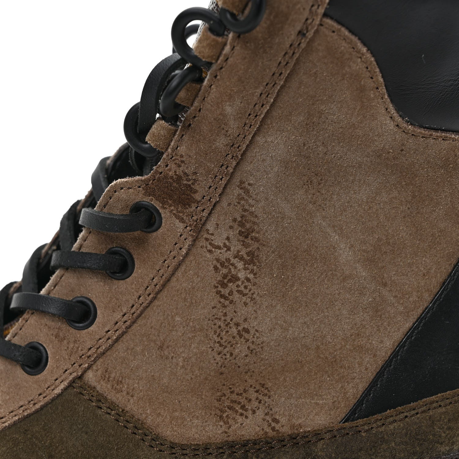 Louis Vuitton Suede Calfskin Monogram Laureate Platform Desert Boots 37 Taupe 10 of 11