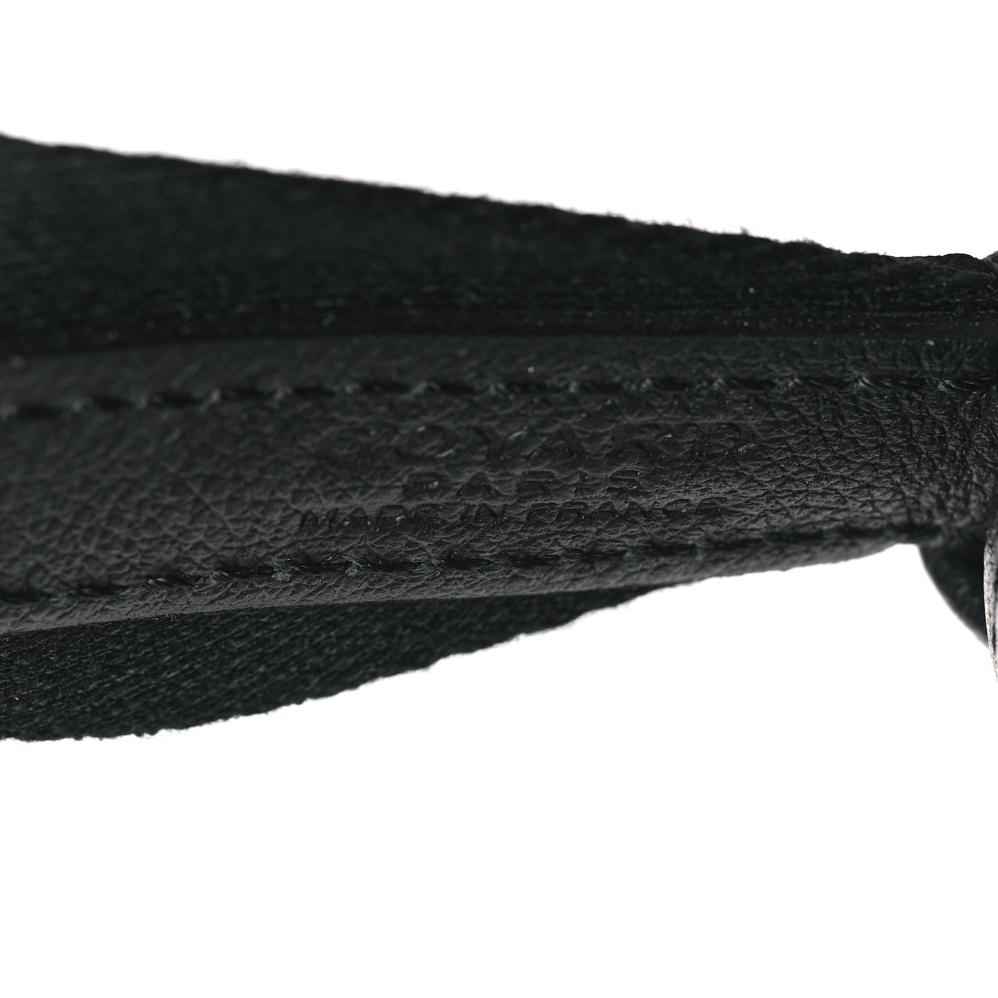 Goyardine Capetien Messenger Bag Black