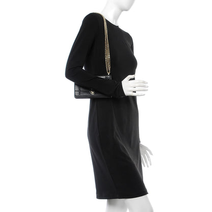 Christian Dior Lambskin Mini Diorama Flap Bag Black 3 of 8