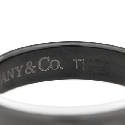 Tiffany Titanium 4mm Narrow 1837 Ring 50 5.25 5 of 5