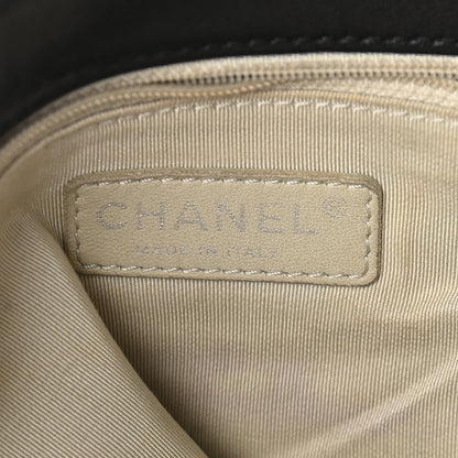 Chanel Washed Lambskin Quilted Maxi Chain Around Flap Black 6 of 9