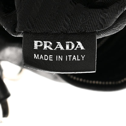Prada Soft Calf Hobo Black 7 of 13