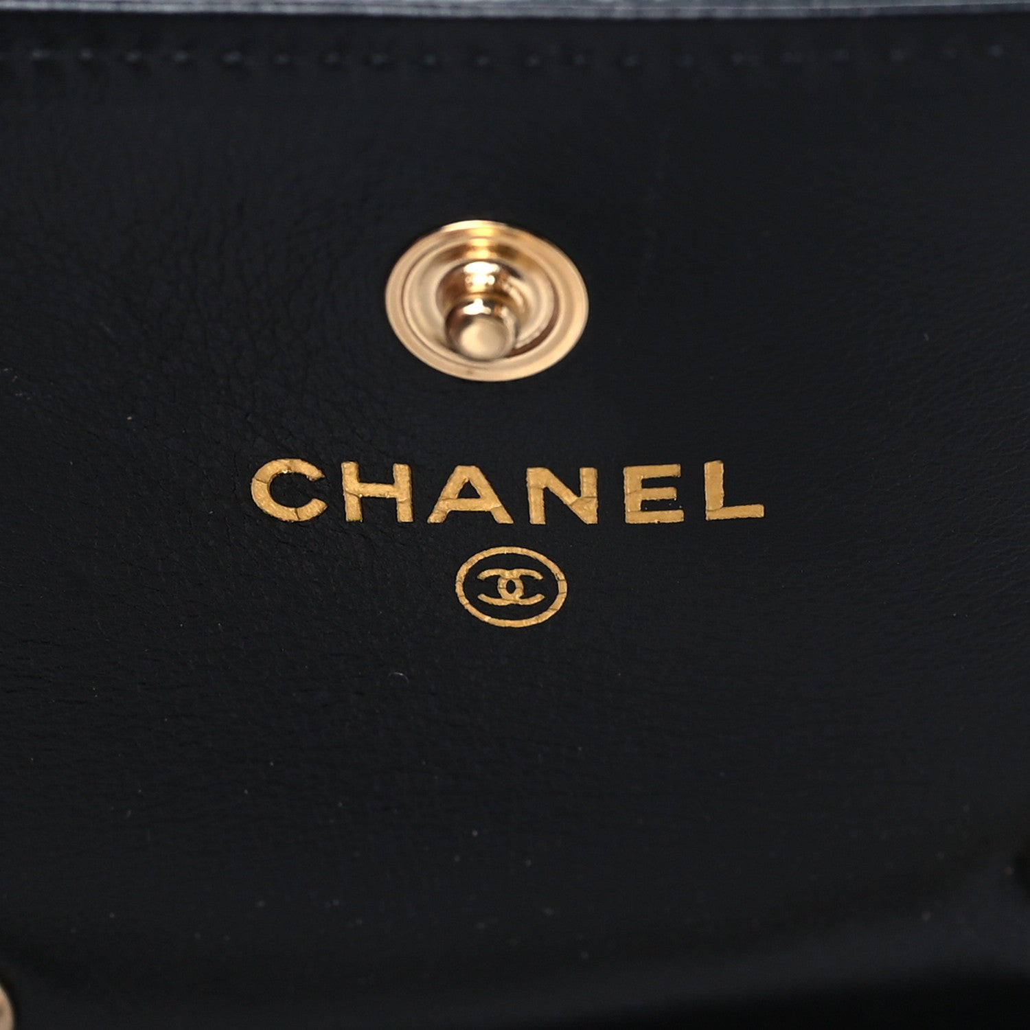 Chanel Shiny Aged Calfskin Quilted Waist Belt Bag Black 6 of 11