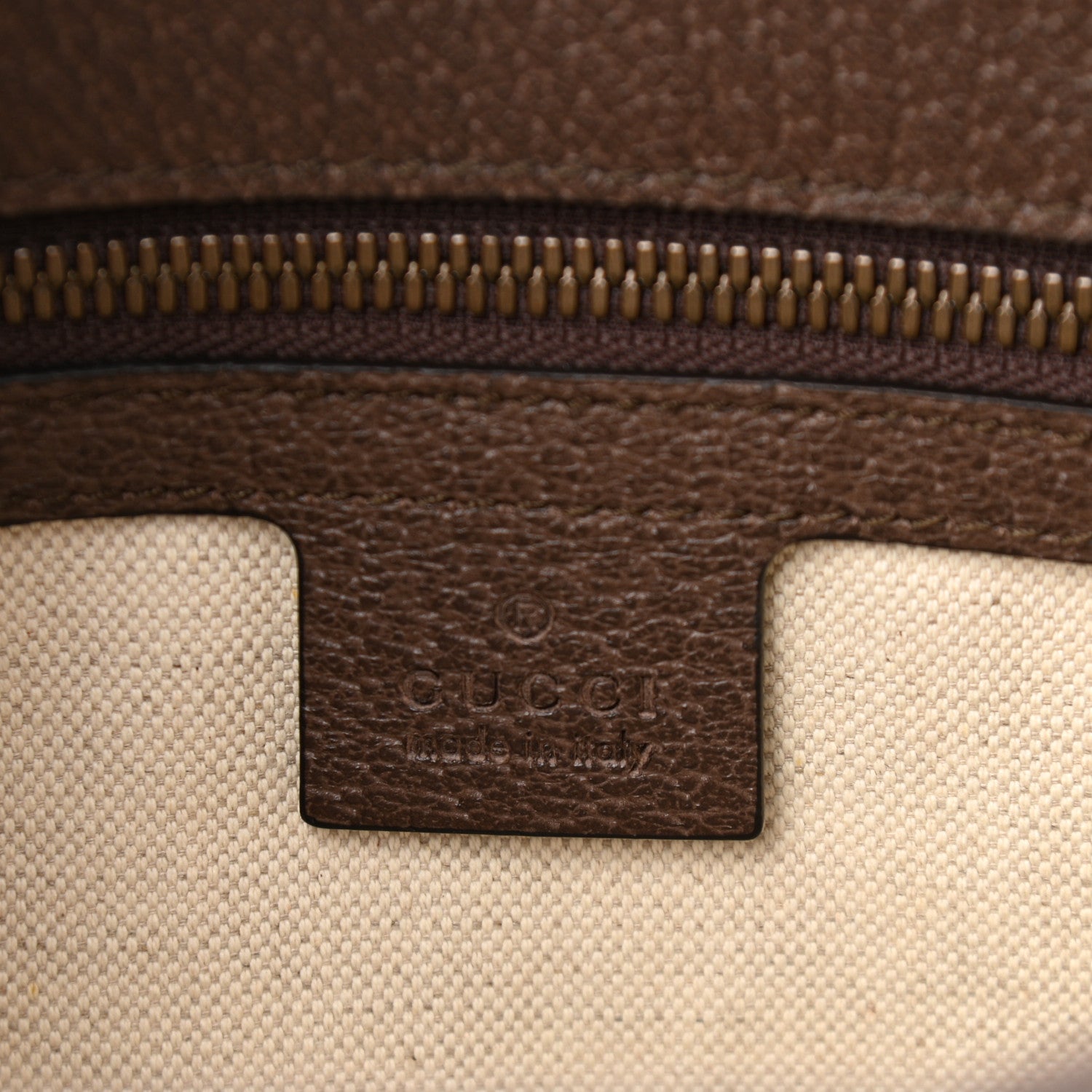 Gucci GG Supreme Monogram Web Medium Ophidia Shoulder Bag Beige New Acero 6 of 10