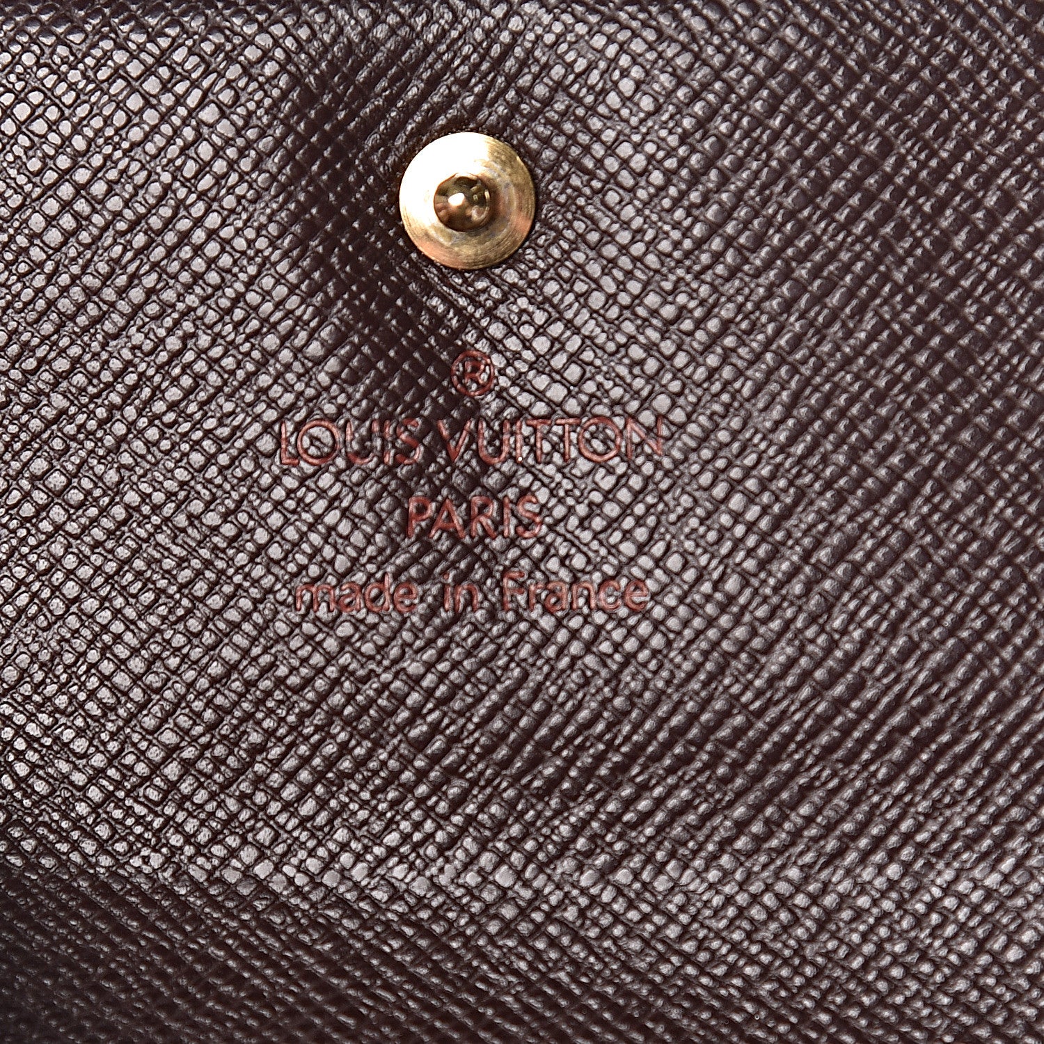 Louis Vuitton Damier Ebene Elise Wallet 7 of 14