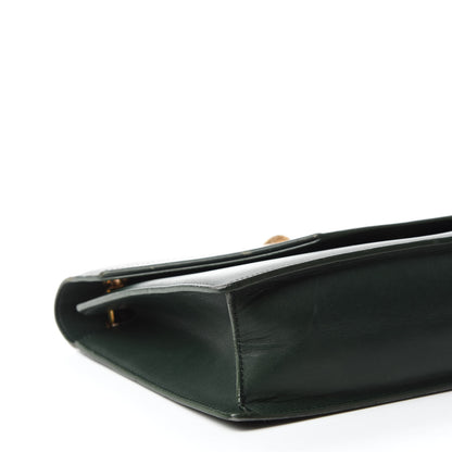 Saint Laurent Calfskin Medium Classic Betty Dark Green 6 of 18