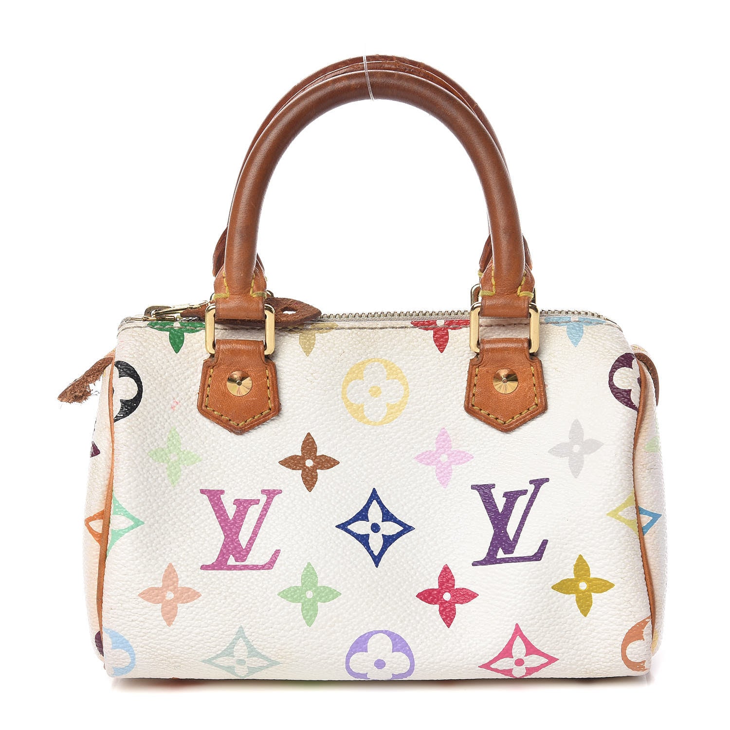 Louis Vuitton Monogram Multicolor Mini Sac HL Speedy White 1 of 13