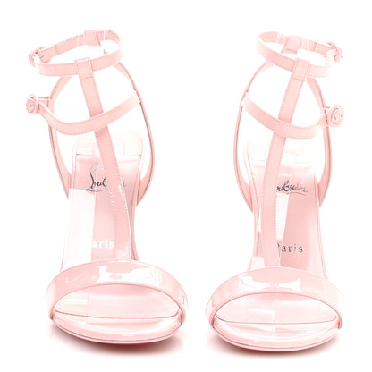 Christian Louboutin Patent Mara 100 Sandals 39.5 Poupee 3 of 8