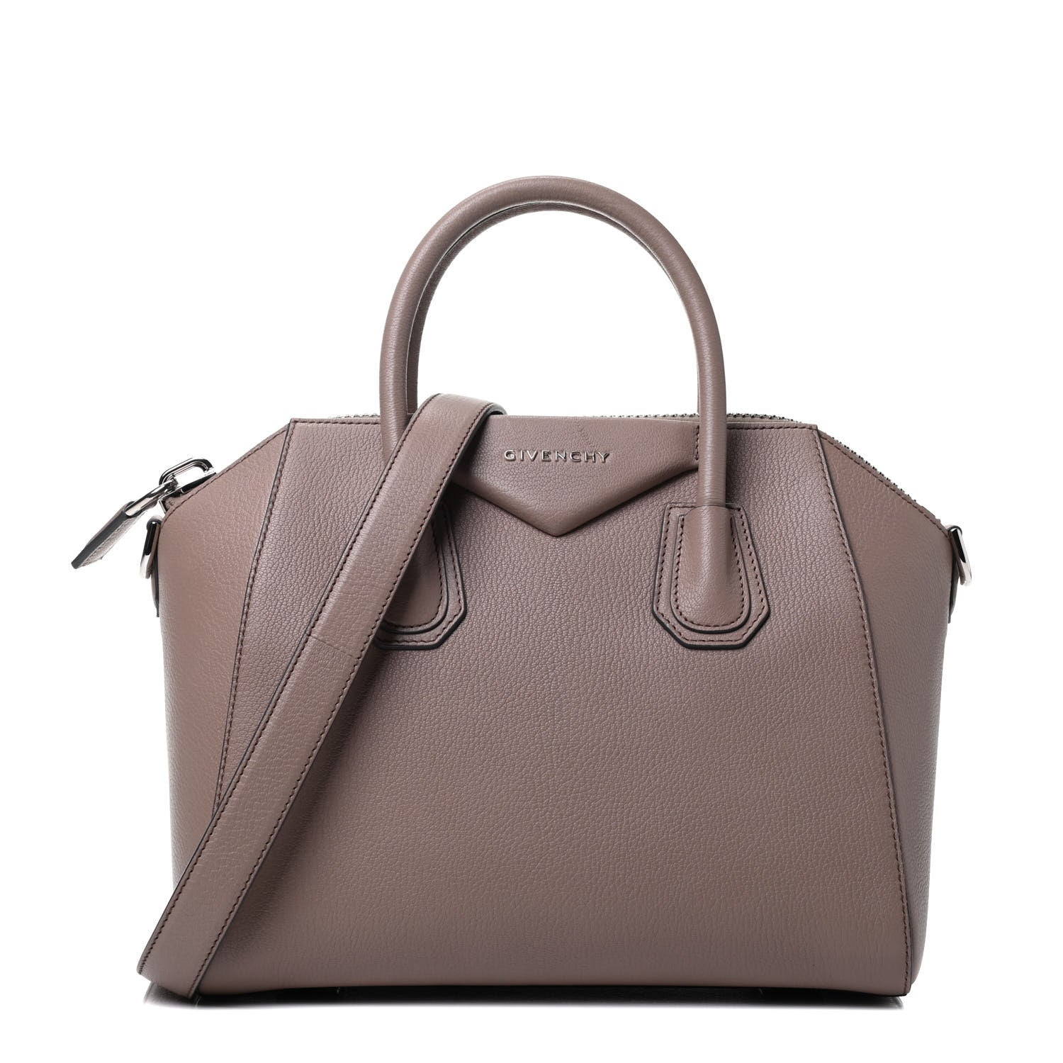 Givenchy Sugar Goatskin Small Antigona Mastic 1 of 4