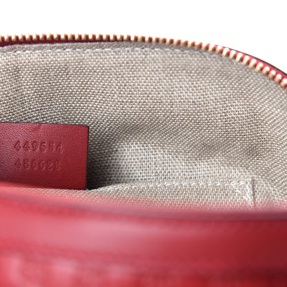 Gucci Soft Microguccissima Mini Dome Bag Rosso 9 of 10