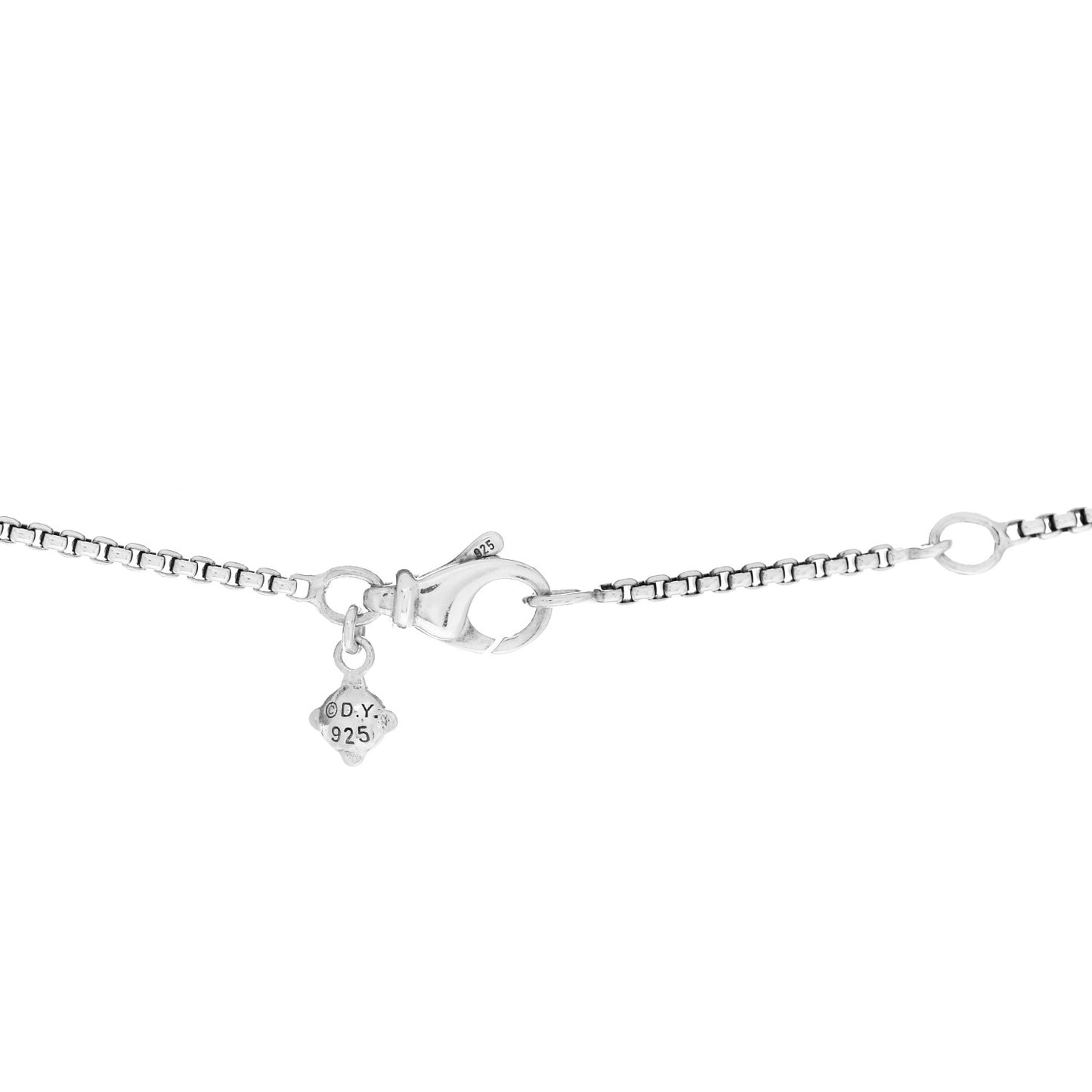 Sterling Silver 18K Yellow Gold Diamond Helena Necklace