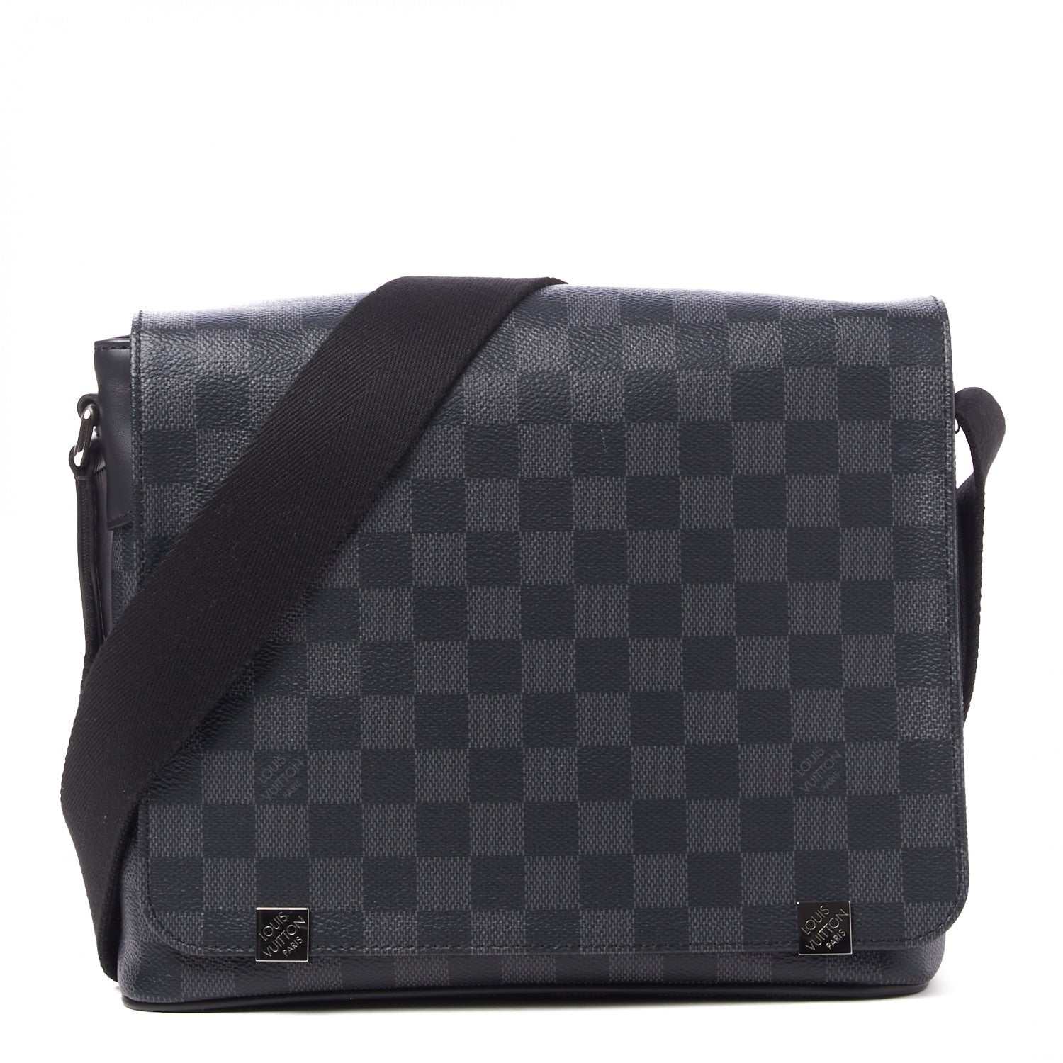 Louis Vuitton Damier Graphite District PM 1 of 7