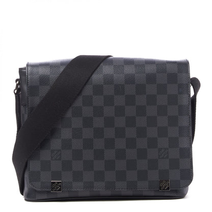 Louis Vuitton Damier Graphite District PM 1 of 7