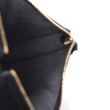 Louis Vuitton Epi Pochette Accessories 21 Black 8 of 9