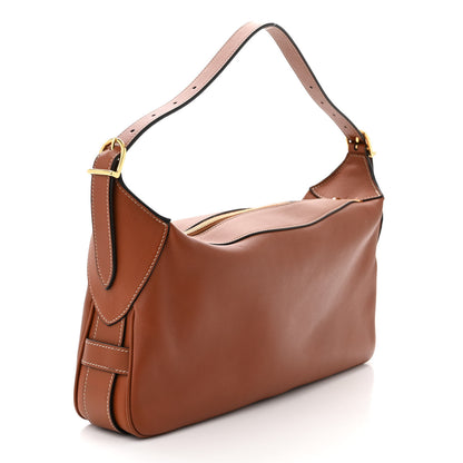 Celine Supple Calfskin Medium Romy Shoulder Bag Tan 3 of 12