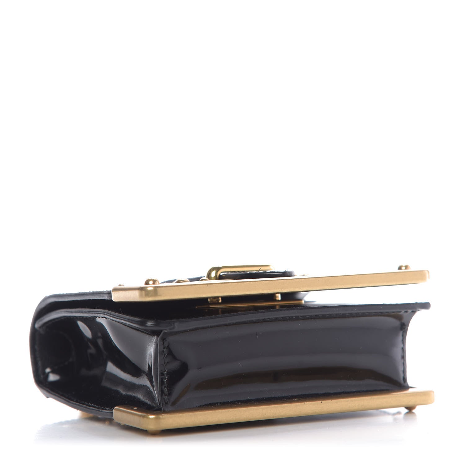 Prada Spazzolato Micro Cahier Bag Black 4 of 7