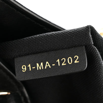 Christian Dior Calfskin Cannage Large The Lady 95.22 Black 7 of 10
