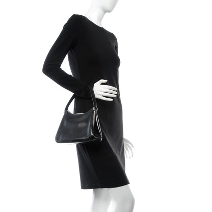 Prada Spazzolato Cern Shoulder Bag Black 3 of 6