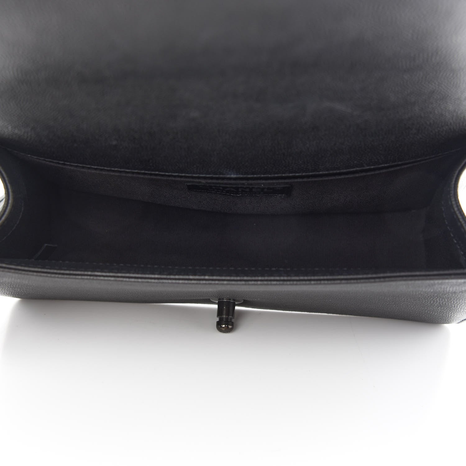 Chanel Caviar Quilted Medium Boy Flap So Black 5 of 9