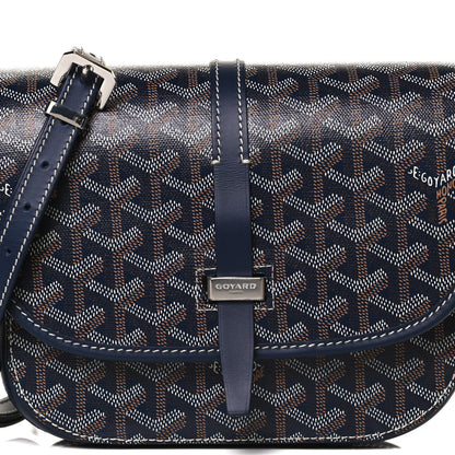 Goyard Goyardine Belvedere II PM Messenger Bag Navy 7 of 12
