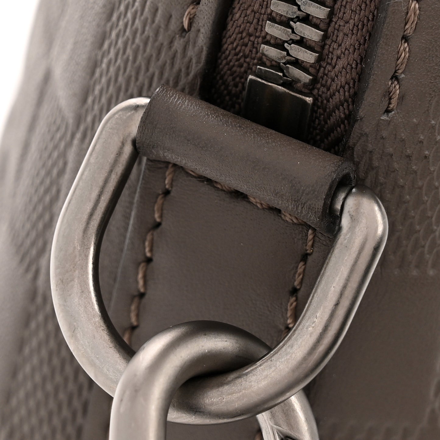 Damier Infini Porte-Documents Jour NM Granit