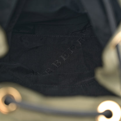 Burberry Nylon Medium Crossbody Rucksack Backpack Canvas Green 5 of 12