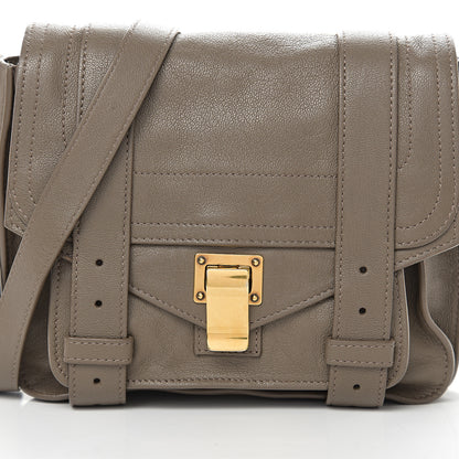 Proenza Schouler Lambskin PS1 Mini Pouch Messenger Smoke 12 of 12