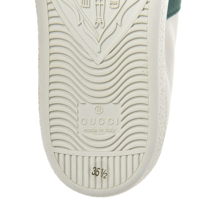 Gucci X SEGA Calfskin Ayers Web Guccy Womens Ace Sneakers 35.5 White 8 of 9