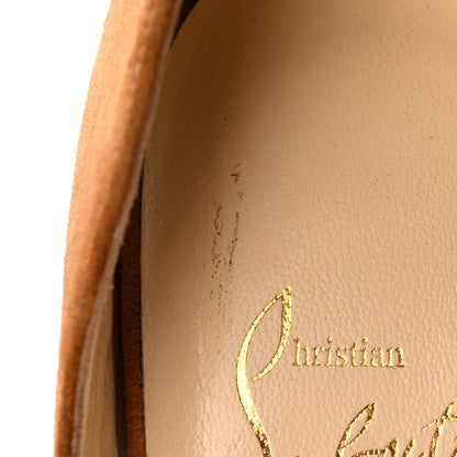 Christian Louboutin Suede Greissimo 140 Pumps 37.5 Camel 15 of 16