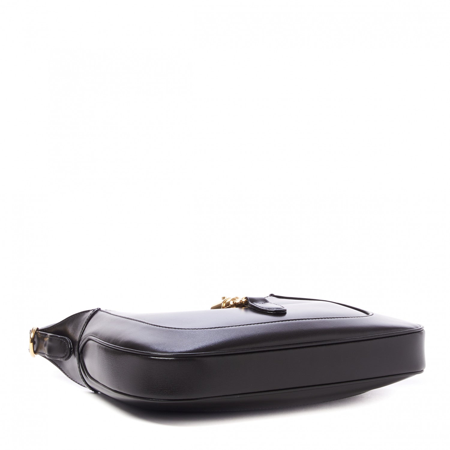 Gucci Boarded Dyana Lux Calfskin Small Jackie 1961 Hobo Black 5 of 10
