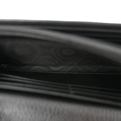 Gucci Dollar Calfskin GG Supreme Monogram Petite GG Marmont Wallet Chain Bag Black Beige Ebony 5 of 12