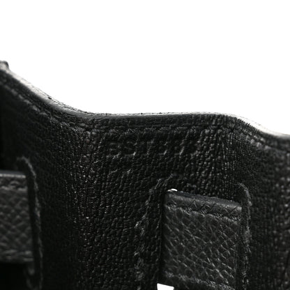 Hermes Epsom Kelly Sellier 28 Black 7 of 10