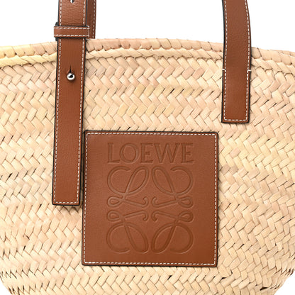 Loewe Raffia Basket Tote Bag Natural Tan 7 of 9