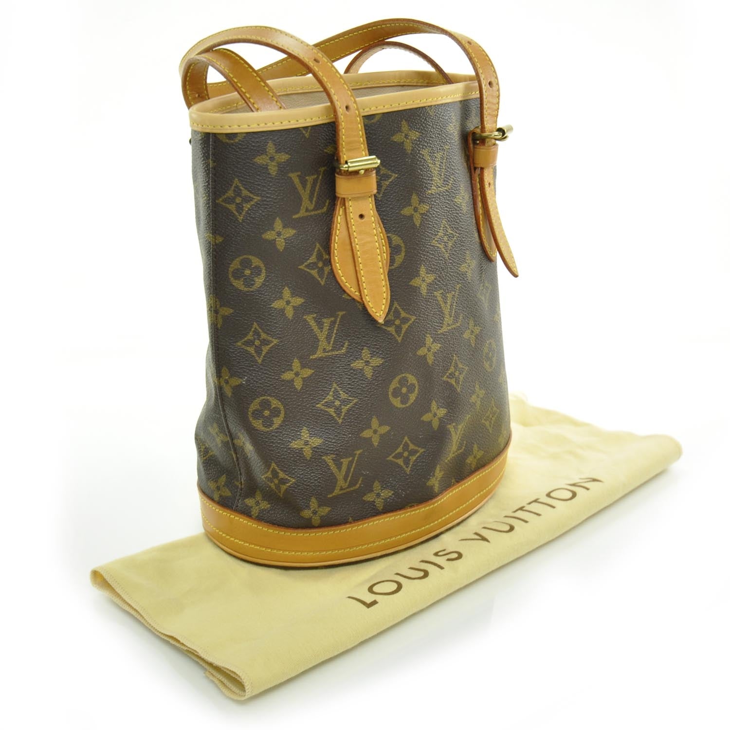 Louis Vuitton Monogram Petit Bucket 23 3 of 8