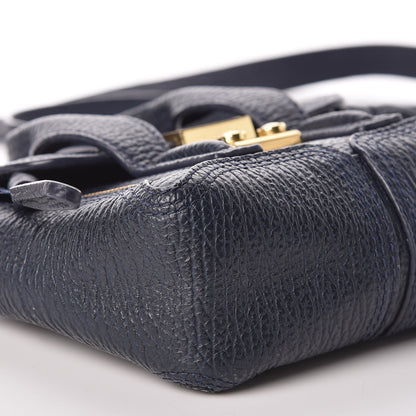 3.1 Phillip Lim 3.1 Textured Calfskin Nano Pashli Satchel Ink 8 of 10